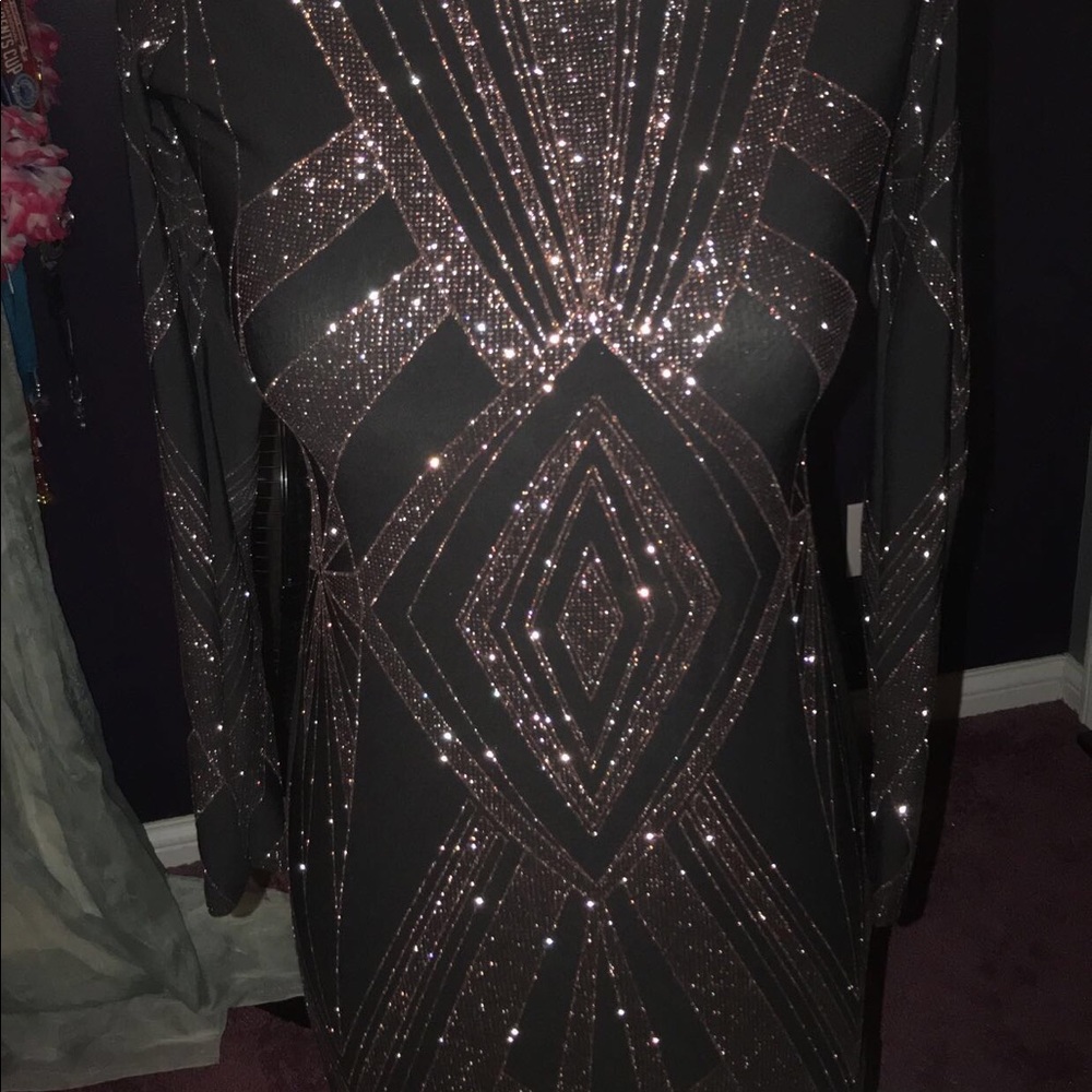 Black homecoming dress